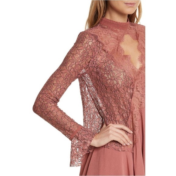 Free People Tell Tale Lace Tunic Dress - Picture 12 of 12